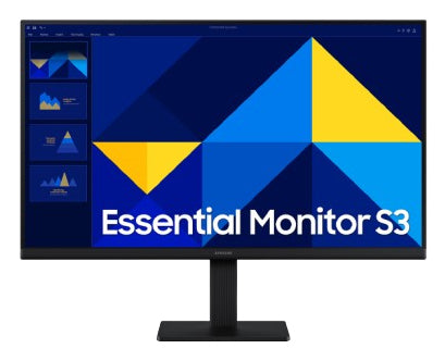Monitor Profesional Samsung Essential S3 S27D304GAU/ 27"/ Full HD/ preto